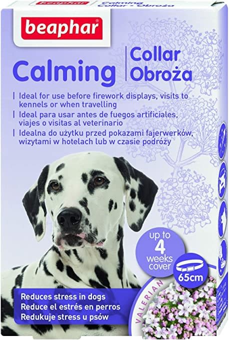 CALMING DOG COLLAR OBRAZA 65 CM