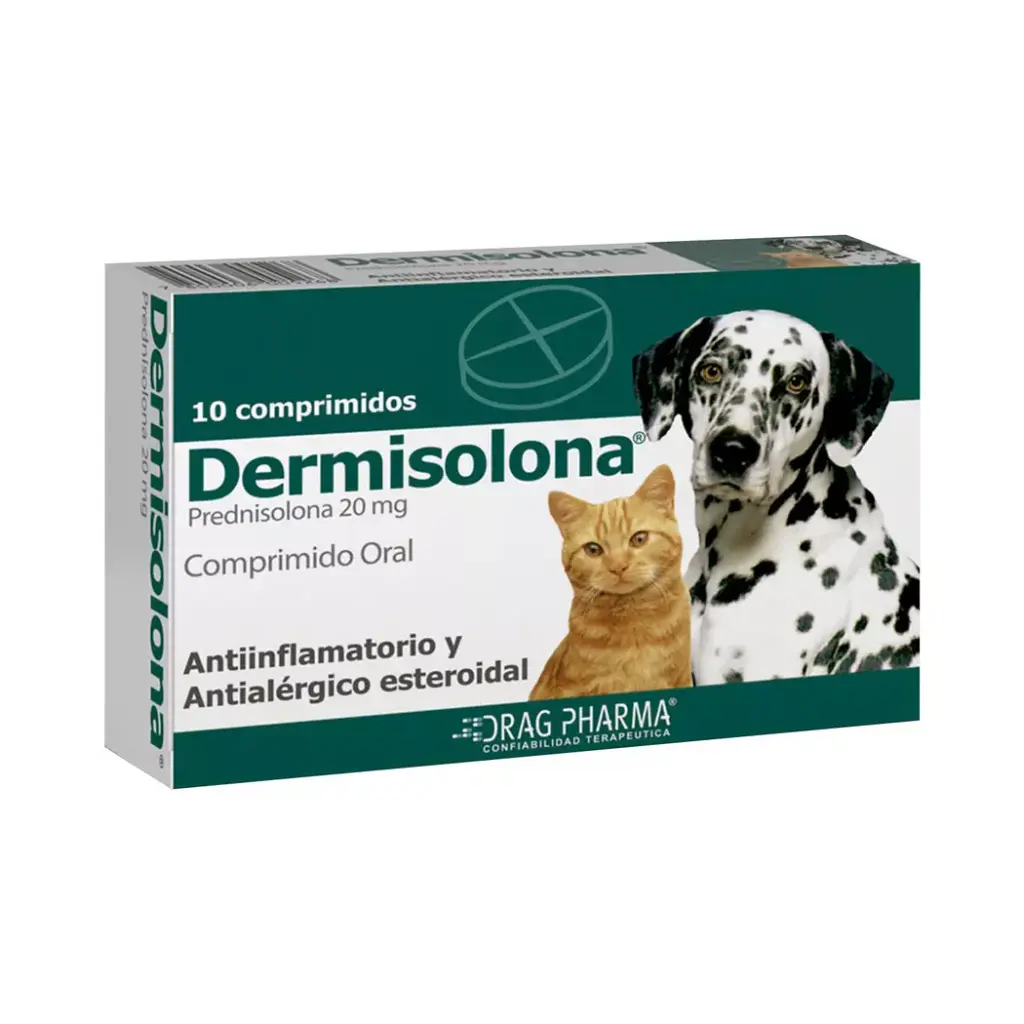 DERMISOLONA 20 MG 10 comp