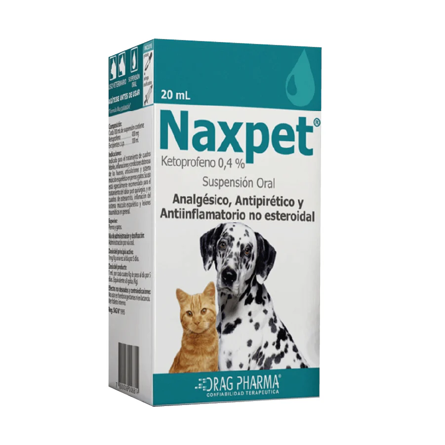 NAXPET SUSP 20 ml