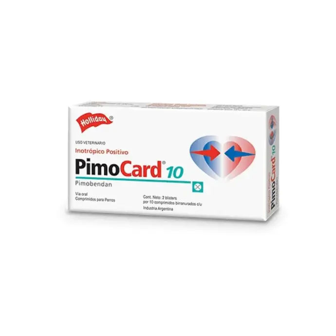 PIMOCARD 10 - 20 COMPRIMIDOS 