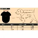Parka Para Perros Impermeable Chaqueta Invierno Mascotas Negro -XXL
