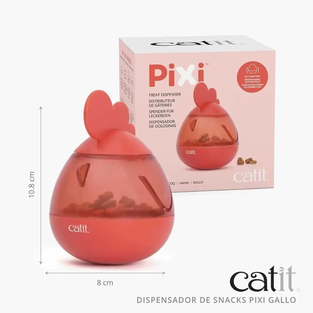 CATIT PIXI DISPENSADOR GOLOSINAS GALLO
