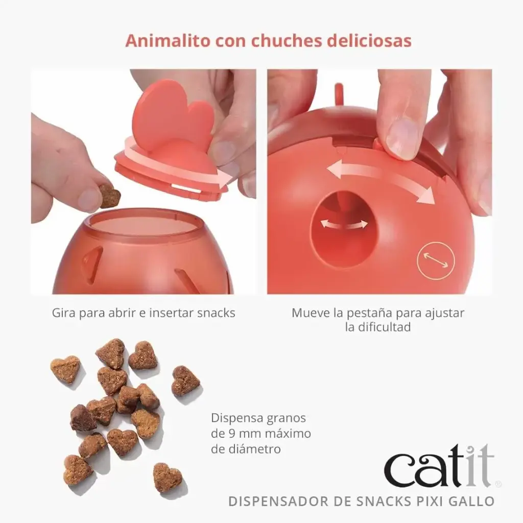 CATIT PIXI DISPENSADOR GOLOSINAS GALLO