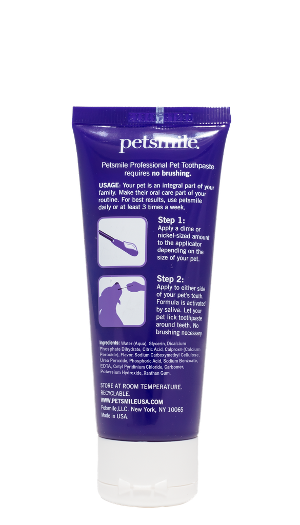 Pasta de dientes profesional Petsmile® Natural London Broil Flavor (74 g) 