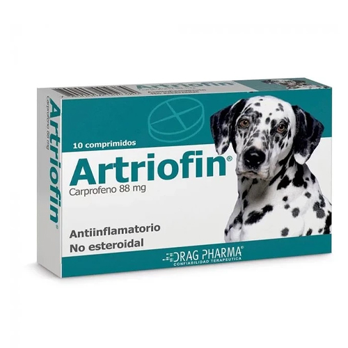 ARTRIOFIN CARPROFENO 88 mg 1O comp