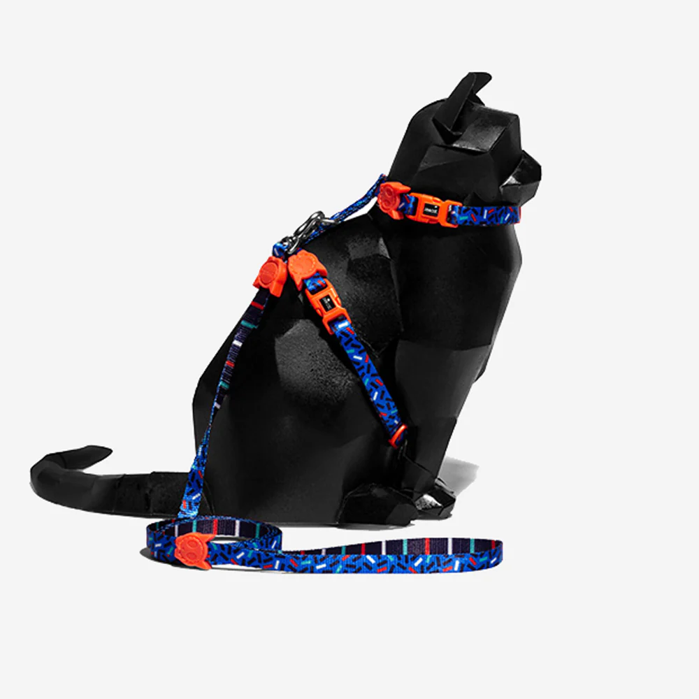ZEEDOG ATLANTA HARNESS & LEASH GATO