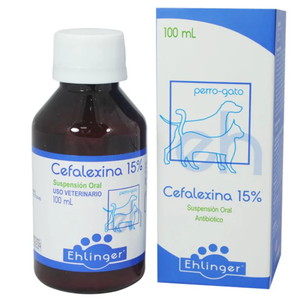 CEFALEXINA 15% 100 ml