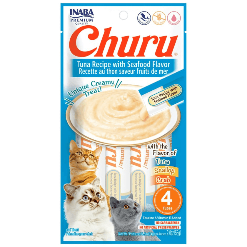 CHURU TUNA RECIPE - CAT 56 GR 4 unidades