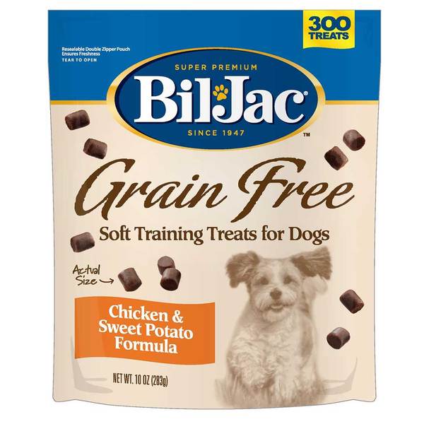 BIL JAC GRAIN FREE SOFT TRAINING  CHIKEN & SWEET POTATO FORMULA