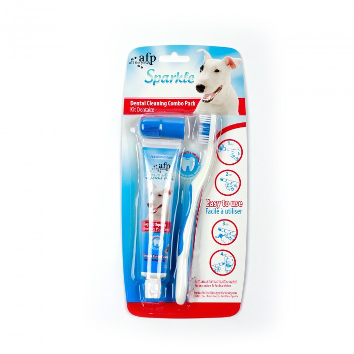 AFP SPARKLE SET CEPILLO/PASTA/DEDO