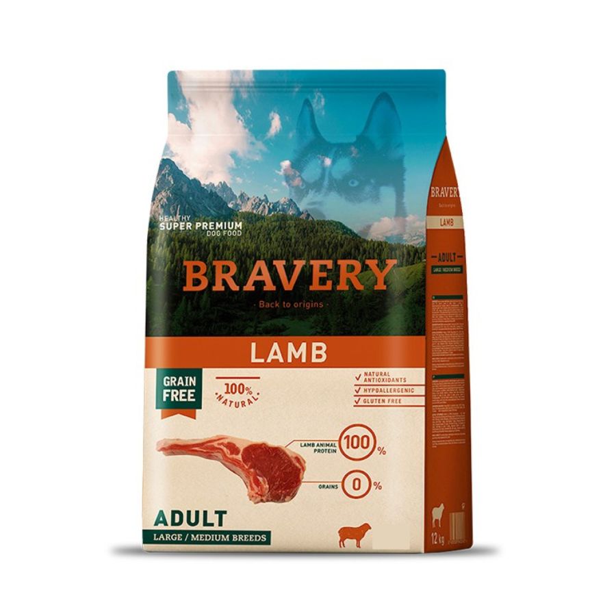 BRAVERY CORDERO ADULTO RAZAS GRANDES/MEDIANAS 
