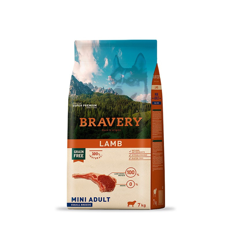BRAVERY CORDERO ADULTOS RAZAS PEQUEÑAS