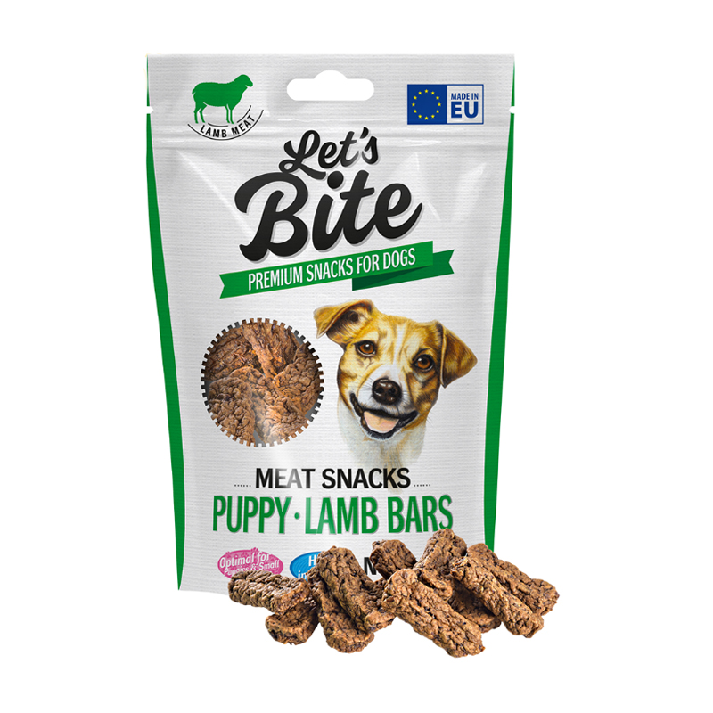 LETS BITE MEAT SNACKS DUCK BARS 80 gr