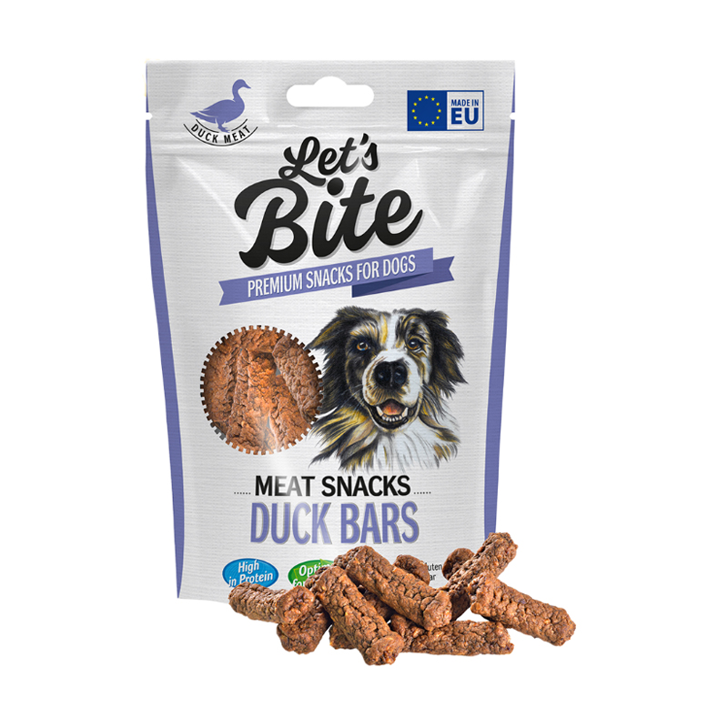LETS BITE MEAT SNACKS DUCK FILLET 80 gr