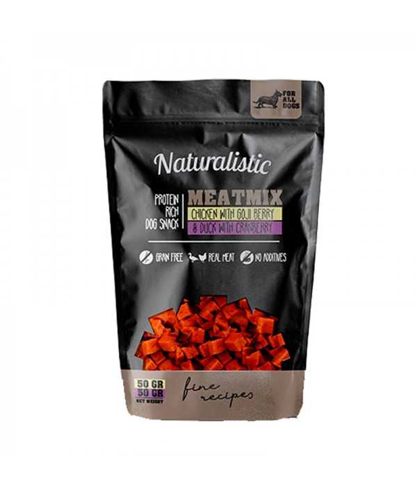 MEATMIX CHICKEN WITH GOJI BERRY AND DUCK WITH CRANBERRY 50 gr