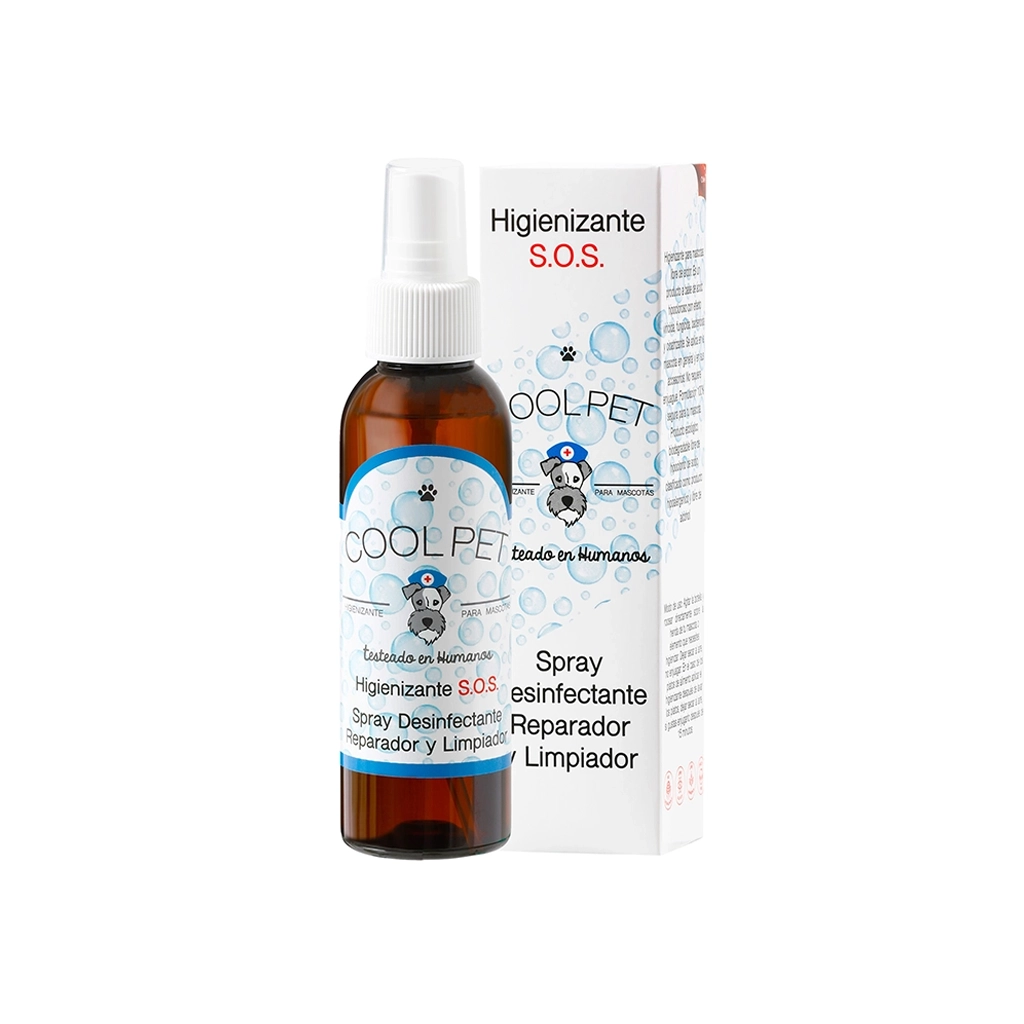 SPRAY DESINFECTANTE REPARADOR Y LIMPIADOR 150 ml S.0.S HIGIENIZANTE