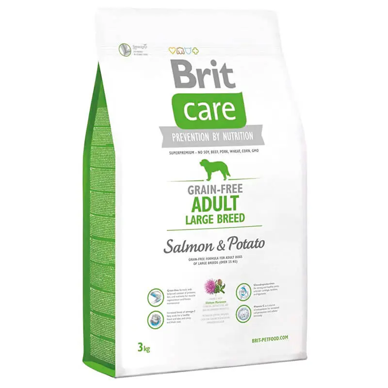 BRIT DOG  ADULT LARGE BREED SALMON