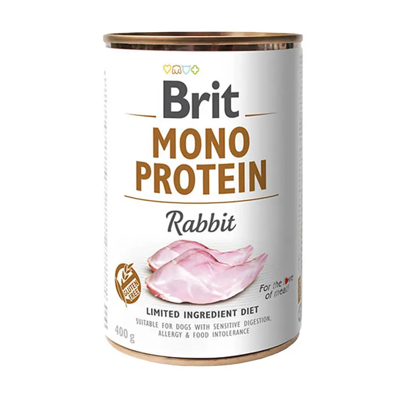 BRIT MONO PROTEIN RABBIT 400 GR