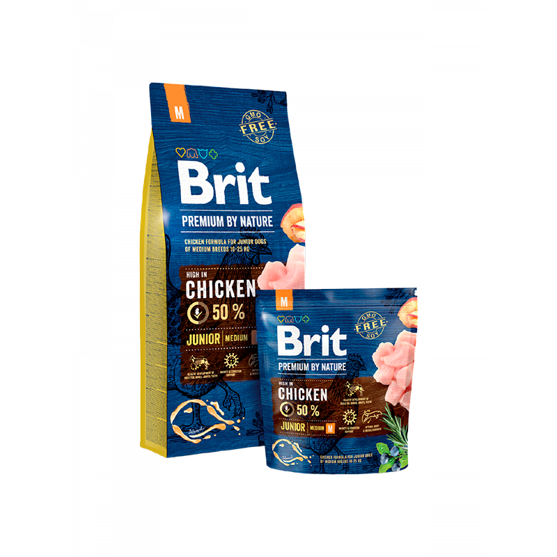 BRIT PREMIUM BY NATURE JUNIOR MEDIUM