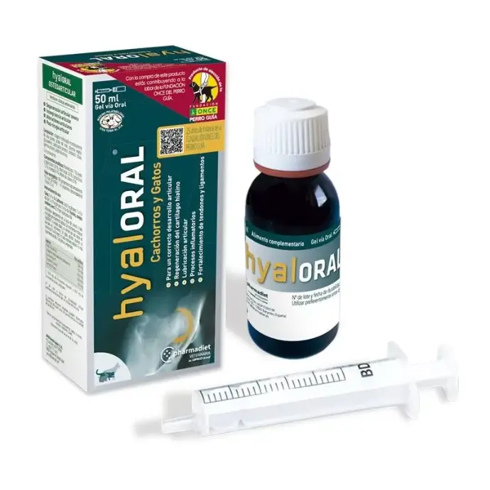 HYALORAL GEL CACHORRO Y GATO 50 ML