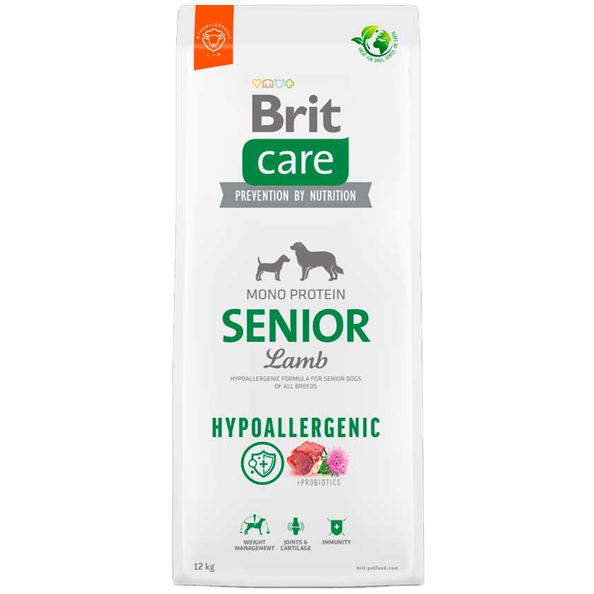 BRIT DOG SENIOR LAMB – 12KG