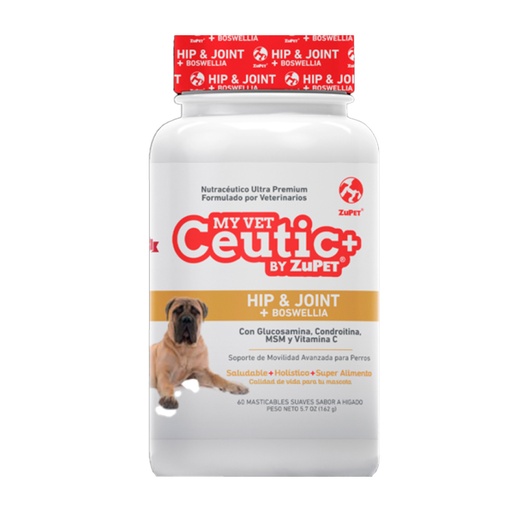 [019213594640] MY VET CEUTIC + BY  HIP & JOINT 60 COMP 162 gr