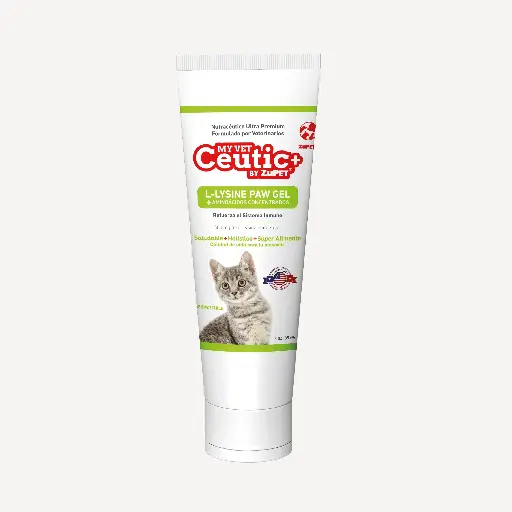 [019213594718] MY VET CEUTIC L-LYSINE PAW GEL CAT 85 gr
