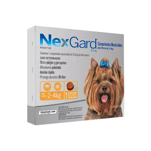 NEXGARD 2 A 4 KG 11,3 MG