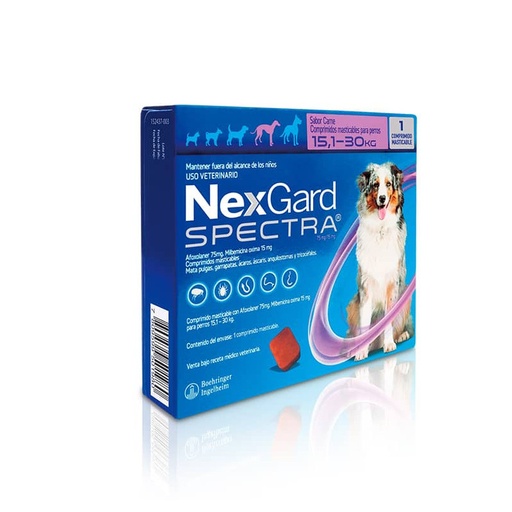 NEXGARD SPECTRA 15,1 A 30KG