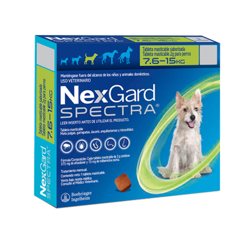 NEXGARD SPECTRA 7,6 A 15 KG