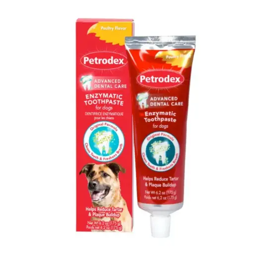 PETRODEX ENZYMATICANINE TOOTHPASTE DOG POULTRY FLAVOR 