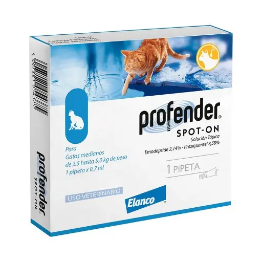 [7793640808114] PROFENDER  2,5 A 5 KG 0.7 ml