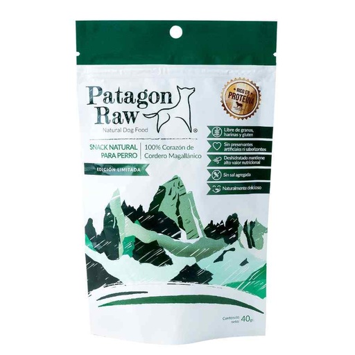 [7804664910186] SNACK NATURAL CORDERO MAGALLANICO - PERRO 40 gr