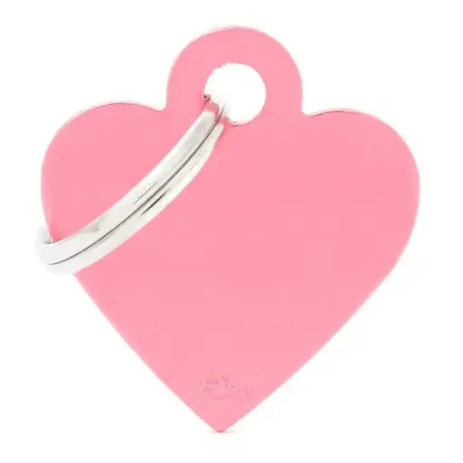 [8055960251797] SMALL HEART ALUMINUM PINK
