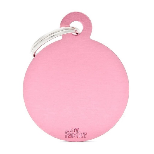 [8055960251698] SMALL ROUND ALUMINUM PINK