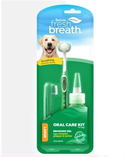 [645095001299] FRESH BREATH ORAL CARE KIT REGULAR DOGS