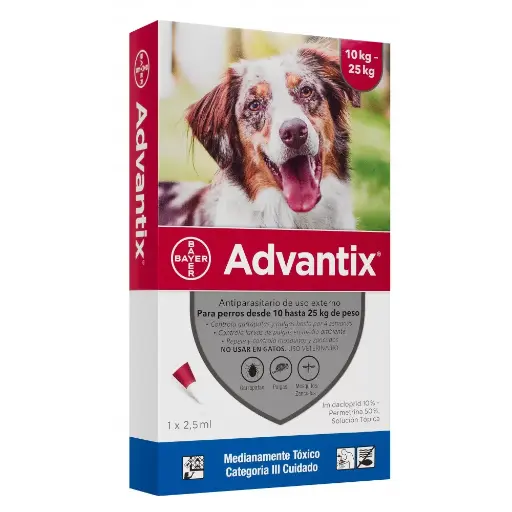[4007221050797] ADVANTIX 10 A 25 KG 2.5 ml